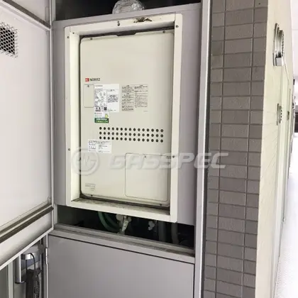 施工後の暖房熱源機（ノーリツ GTH-2444AWX3H-H-1 BL）
