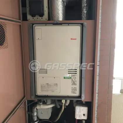 施工後の暖房熱源機（リンナイ RUFH-A2400SAU2-3）