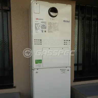 施工後の暖房熱源機（ノーリツ GTH-CV2450AW3H BL）