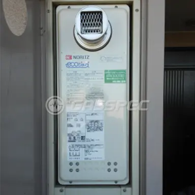 施工後の給湯器（ノーリツ GT-CV1663SAWX-T BL）