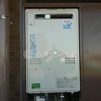 施工後の暖房熱源機（リンナイ RUFH-V2403AW(B)）