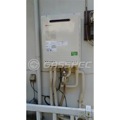 施工後の給湯器（ノーリツ GT-2450AWX-2 BL）