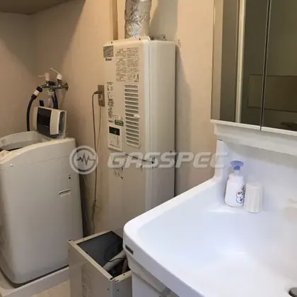施工後の給湯器（リンナイ RUX-V1615SWFA(A)-E）