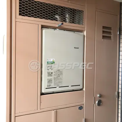 施工後の給湯器（リンナイ RUF-A2405SAU(B)）
