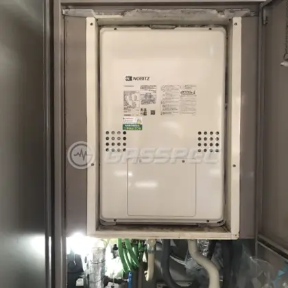 施工後の暖房熱源機（ノーリツ GTH-CV2460AW3H-H BL）