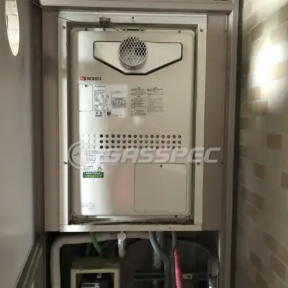 施工後の暖房熱源機（ノーリツ GTH-2444AWX3H-T-1 BL）