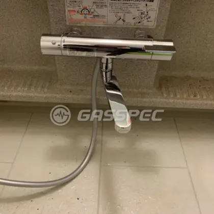 施工後の水栓・蛇口（TOTO TBV03401J）
