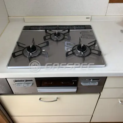 施工後のビルトインガスコンロ（リンナイ RS31W27U12DGVW）