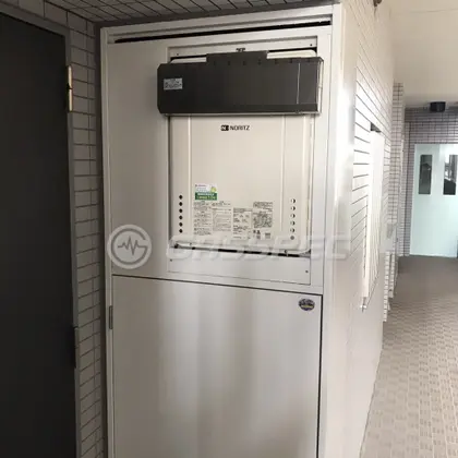施工後の給湯器（ノーリツ GT-2460SAWX-1 BL）