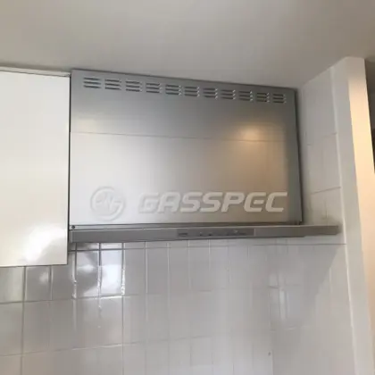 施工後のレンジフード（リンナイ XGR-REC-AP903SV）