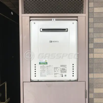 施工後の給湯器（ノーリツ GT-2460AWX-1 BL）