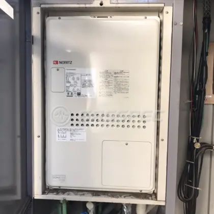 施工後の暖房熱源機（ノーリツ GTH-2444AWX3H-H-1 BL）