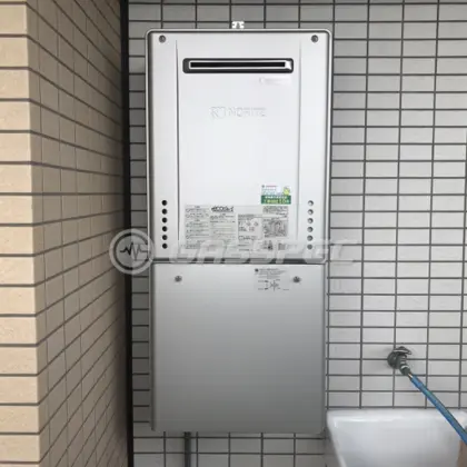 施工後の給湯器（ノーリツ GT-C2462SAWX BL）