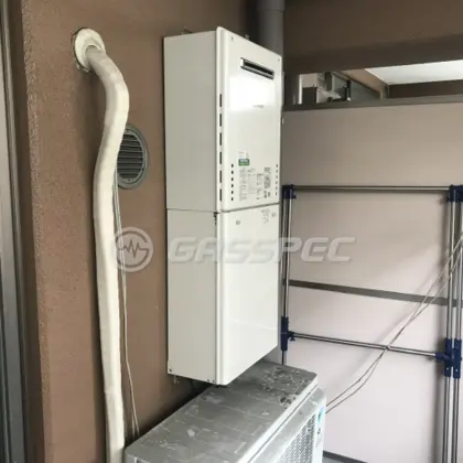 施工後の給湯器（ノーリツ GT-2460SAWX-1 BL）