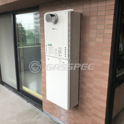 施工後の給湯器（ノーリツ GT-2060SAWX-T-1 BL）