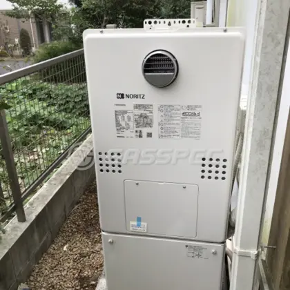 施工後の暖房熱源機（ノーリツ GTH-C2460AW3H BL）