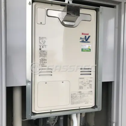 施工後の暖房熱源機（リンナイ RUH-V1613T(A)）
