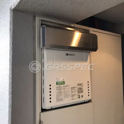 施工後の給湯器（ノーリツ GT-2460SAWX-1 BL）