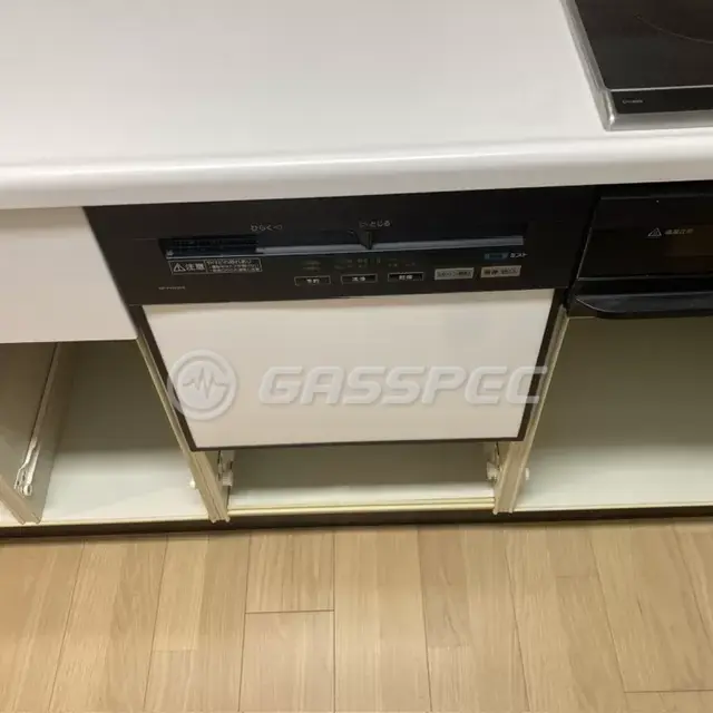 交換前のビルトイン食洗機（パナソニック NP-P45V2PK）
