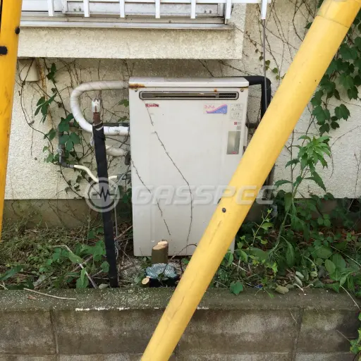 交換前の給湯器