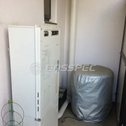 施工前の暖房熱源機（AD-2805ARSW3Q）