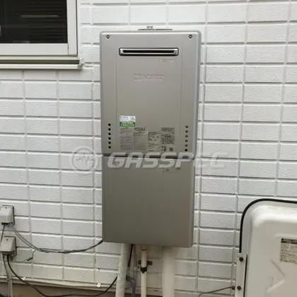 施工後の給湯器（ノーリツ GT-C2462SAWX BL）