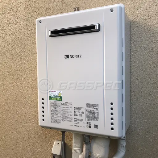 交換後の給湯器（ノーリツ GT-2060SAWX-1 BL）