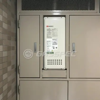 施工後の給湯器（ノーリツ GT-2053SAWX-H-4 BL）