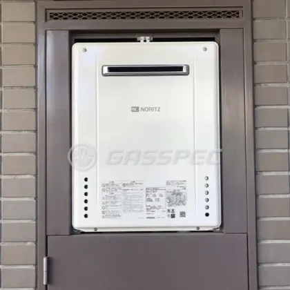施工後の給湯器（ノーリツ GT-1660SAWX-1 BL）