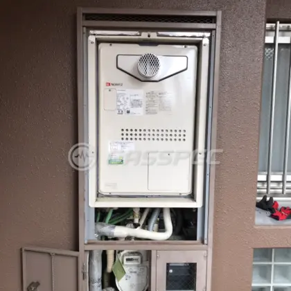 施工後の暖房熱源機（ノーリツ GTH-2444AWX3H-T-1 BL）