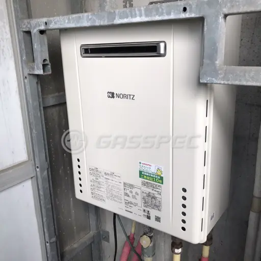 交換後の給湯器（ノーリツ GT-2460AWX-1 BL）