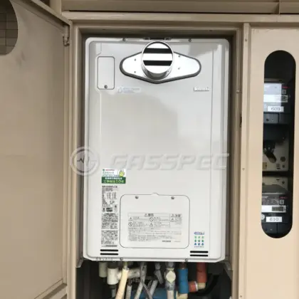 施工後の暖房熱源機（リンナイ RUFH-E2405AT2-3(A)）