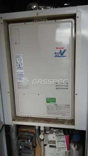 施工後の暖房熱源機（リンナイ RUFH-V2403AU2-3(B)）