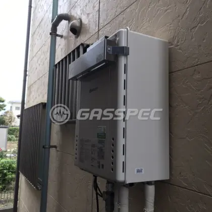 施工後の給湯器（ノーリツ GT-2060SAWX-1 BL）