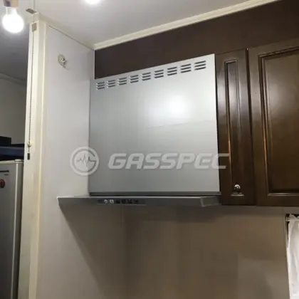 施工後のレンジフード（リンナイ LGR-3R-AP751SV）