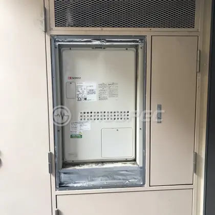 施工後の暖房熱源機（ノーリツ GTH-2444AWX3H-H-1 BL）