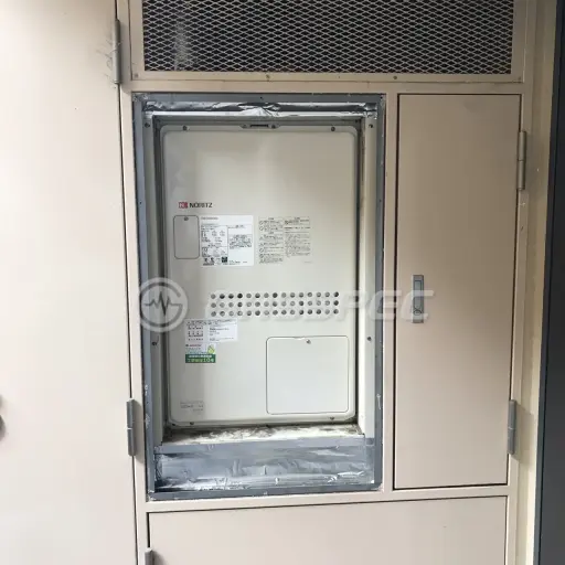 交換後の暖房熱源機（ノーリツ GTH-2444AWX3H-H-1 BL）