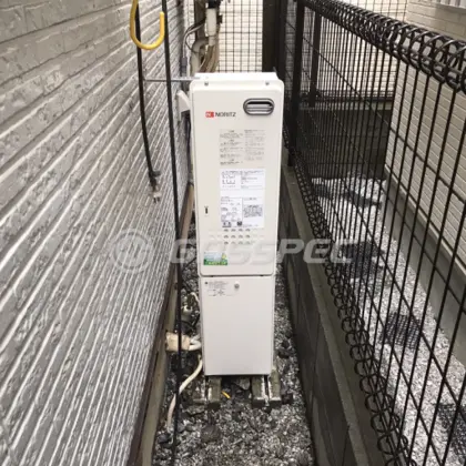 施工後の暖房熱源機（ノーリツ GH-712W3H BL）
