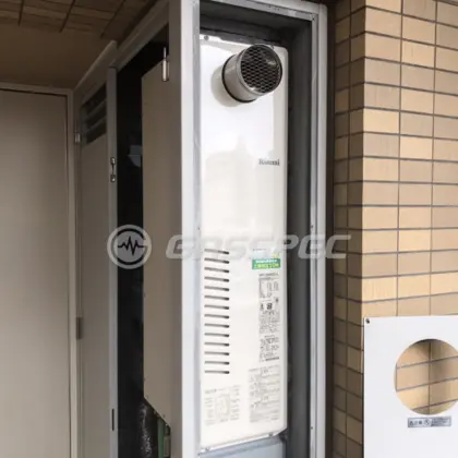 施工後の暖房熱源機（リンナイ RUFH-SA2400AT2-6）