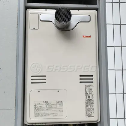 施工後の暖房熱源機（リンナイ RUFH-A2400SAT2-3）
