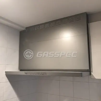 施工後のレンジフード（リンナイ XGR-REC-AP903SV）