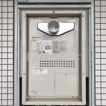 施工後の暖房熱源機（ノーリツ GTH-2444AWX3H-T-1 BL）