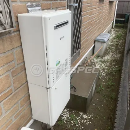 施工後の給湯器（ノーリツ GT-2460SAWX-1 BL）