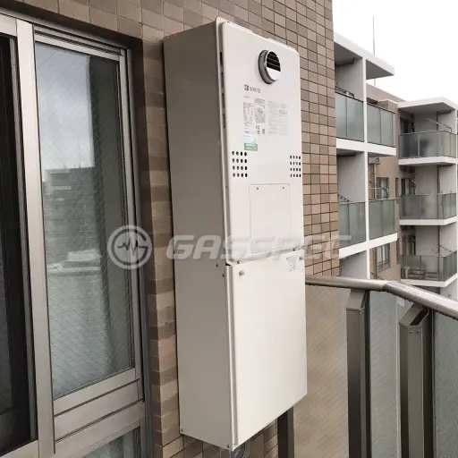 交換後の暖房熱源機（ノーリツ GTH-C2460AW3H BL）