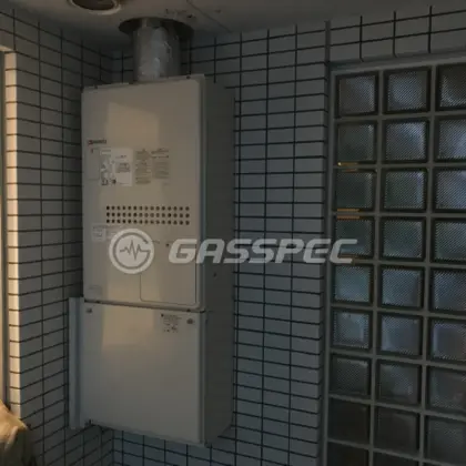 施工後の暖房熱源機（ノーリツ GTH-2444AWX3H-H-1 BL）