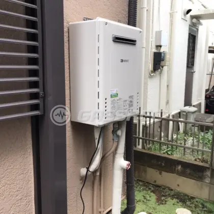 施工後の給湯器（ノーリツ GT-2060SAWX-1 BL）