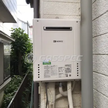 施工後の給湯器（ノーリツ GT-2060SAWX-1 BL）