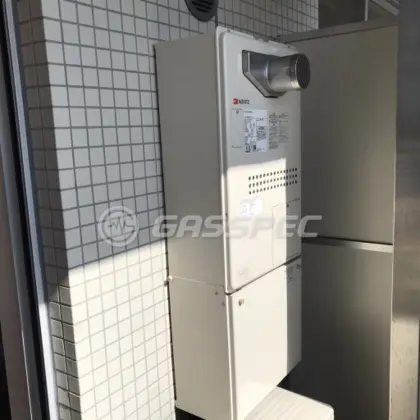 施工後の給湯器（ノーリツ GTH-2444AWX3H-T-1 BL）
