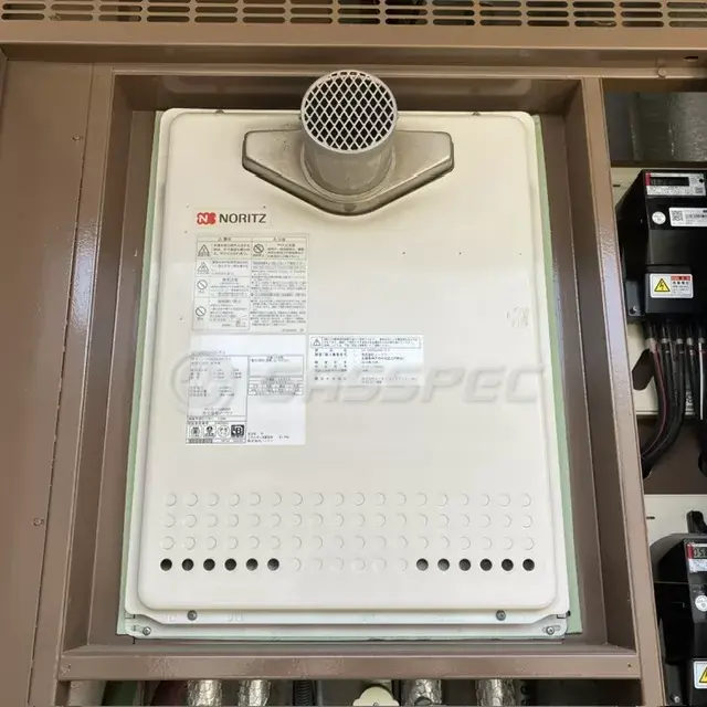 交換前の給湯器（ノーリツ GT-2450SAWX-T-1）