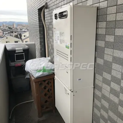 施工後の暖房熱源機（ノーリツ GQH-1643AWX3H-DX BL）